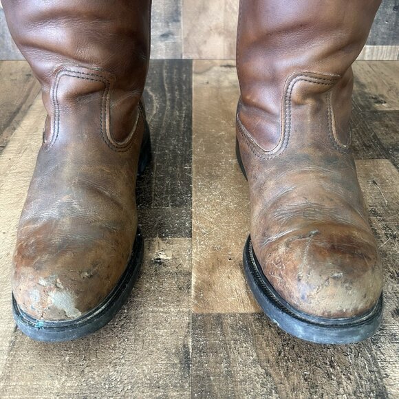 Red Wing Vintage Steel Toe Insulated Pull On Work Boots Mens 9.5 D main image 11